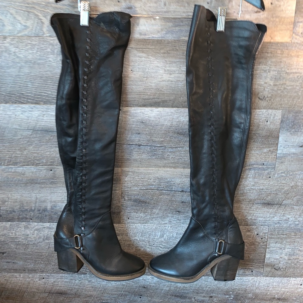Free People over the knee boots